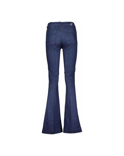 Seafarer Blue Flared Jeans