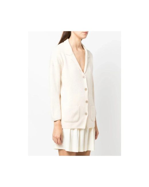 CORTE DI KEL White Cashmere Knitwear