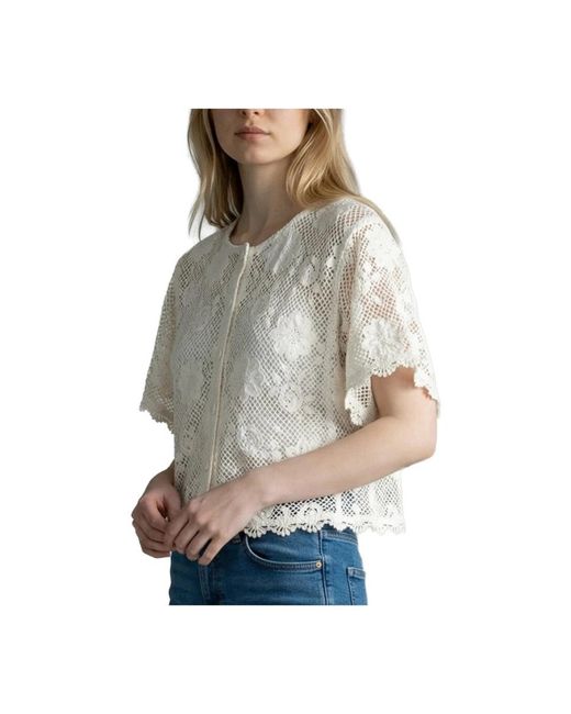 Twinset Giacchina in het White