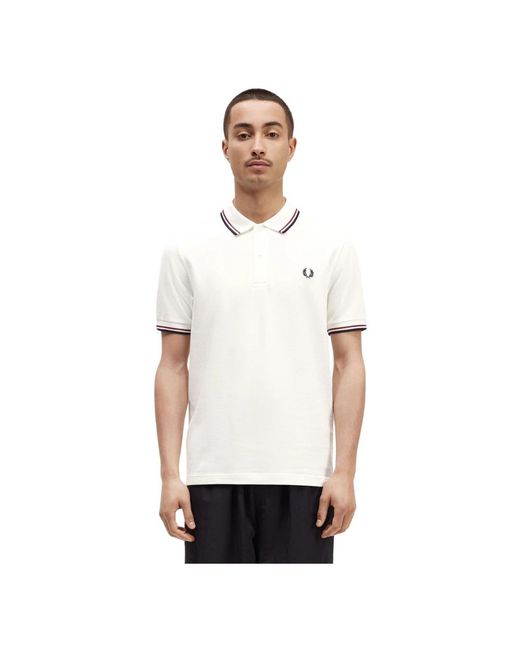 Tops > polo shirts Fred Perry pour homme en coloris White