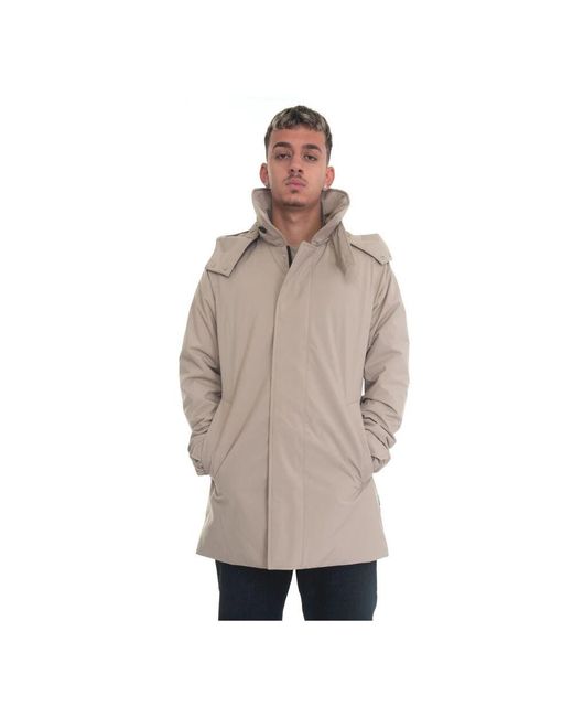 Save The Duck Parka für Männer - Bleiben Sie warm und stilvoll in diesem Winter in Natural für Herren