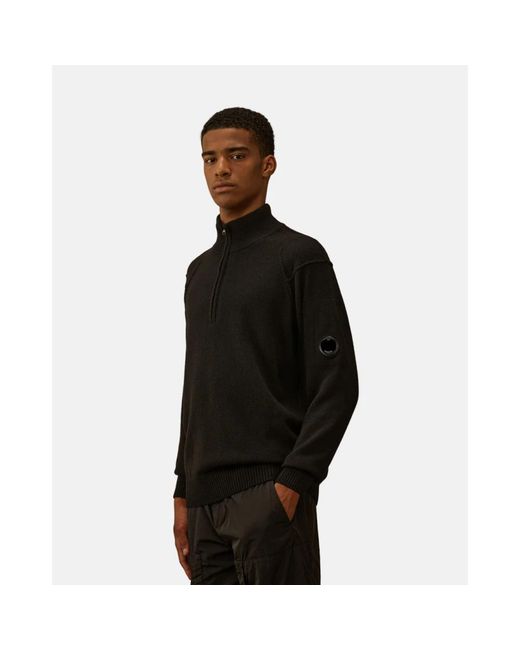 C P Company Black Turtlenecks for men