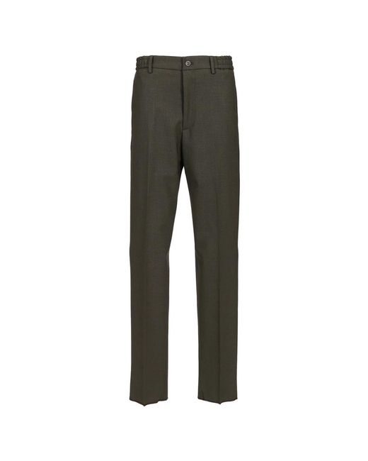 Tagliatore Gray Suit Trousers for men
