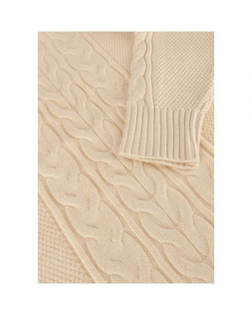 Object Objdoris Re Ls Knit Pullover in het Natural