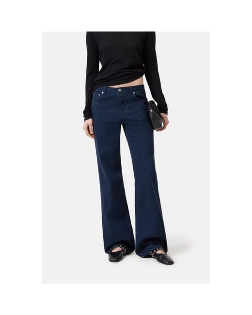 Closed Jeans ,Blauw ,Katoen Wijde Spijkerbroek in het Blue