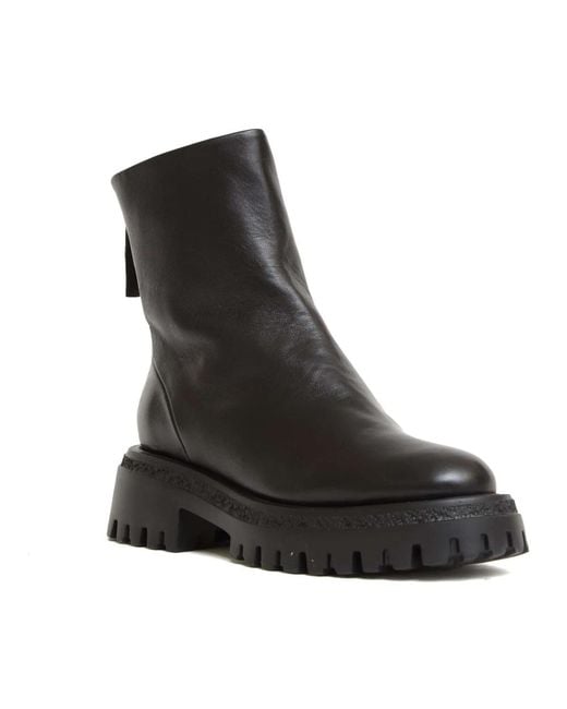 Halmanera Black Ankle Boots