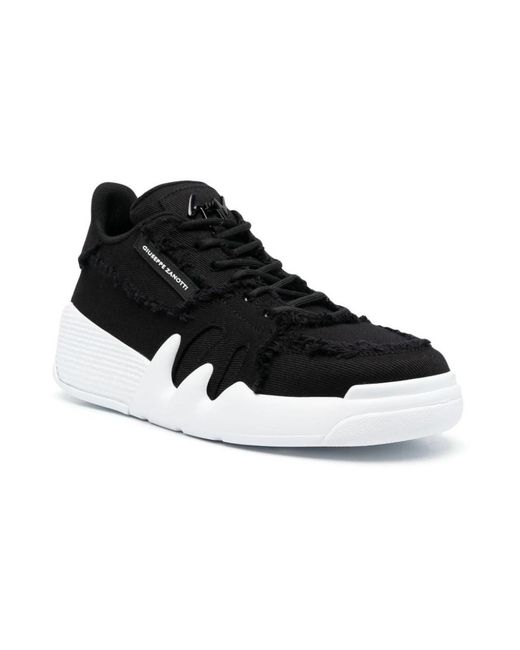 Giuseppe Zanotti Black Sneakers for men