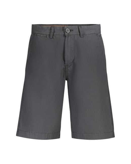 Napapijri Gray Casual Shorts for men