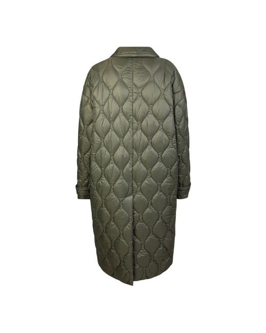 Amiri Green Steppmantel oversize