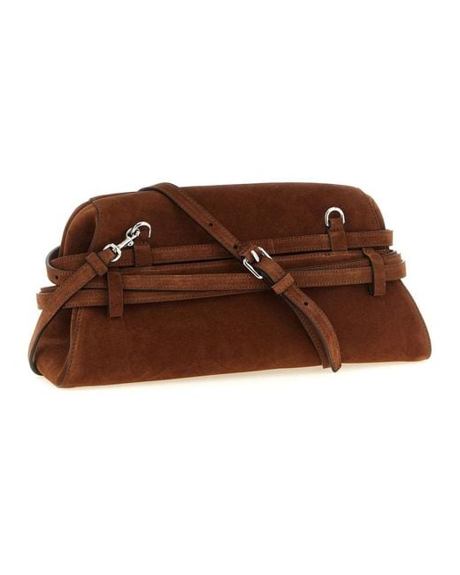 Moschino Brown Clutches