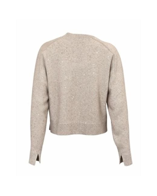Antonelli Natural Round-Neck Knitwear