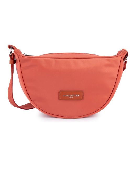 Lancaster Red Basic Vita Gürteltasche Mit Reißverschluss Pfirsich