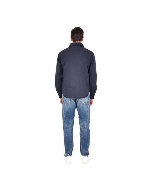 Drumohr Blue Casual Shirts for men