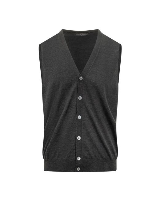 FILIPPO DE LAURENTIIS Black Cardigans for men