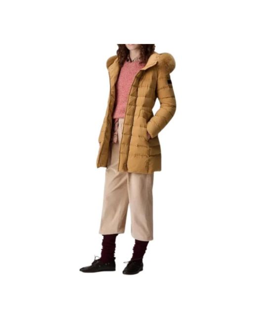 Down Coats Peuterey de color Natural