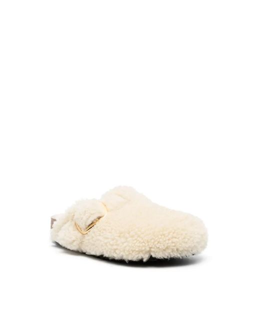 Mules di Birkenstock in Natural