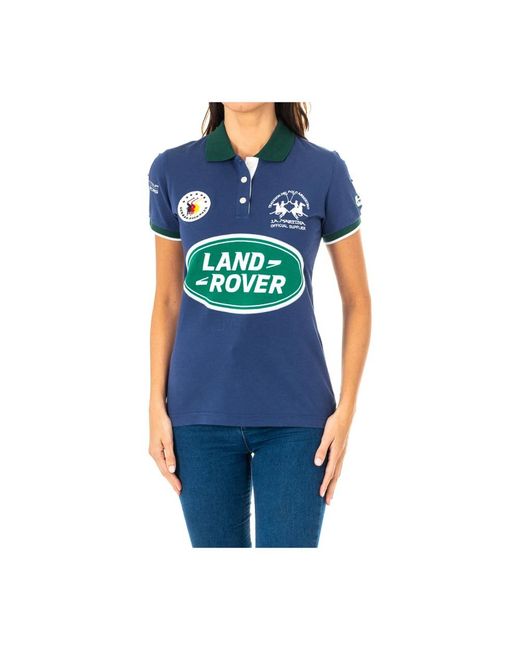 La Martina Blue Polo Shirts
