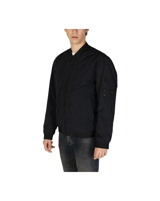 HUGO Bomber Jackets in het Black voor heren