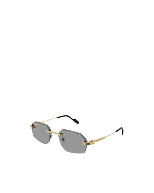 Cartier Metallic Sunglasses for men
