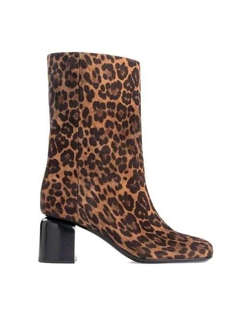 Pierre Hardy Brown Heeled Boots