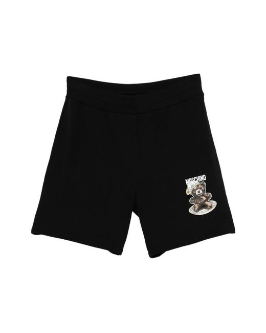 Moschino Black Casual Shorts for men