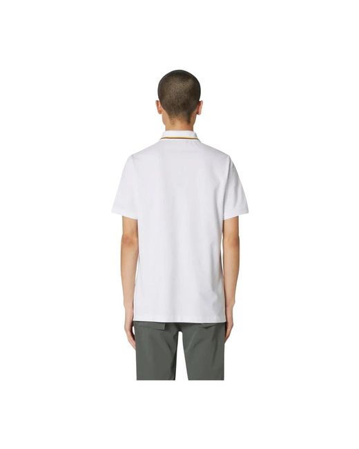 K-Way Polo Shirts in White für Herren
