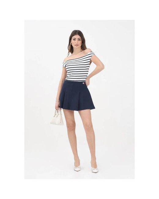 Tommy Hilfiger Blue Short Skirts