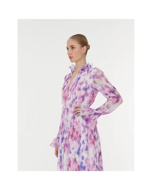ROTATE BIRGER CHRISTENSEN Purple Maxi Dresses