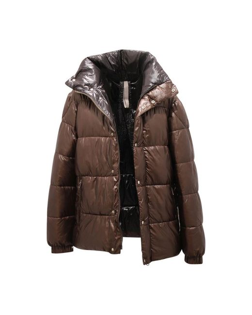 Imperial Gepolsterte Jacke Made in Brown für Herren