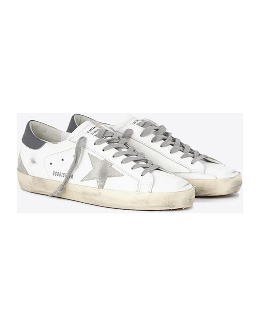 Golden Goose Deluxe Brand White Sneakers for men