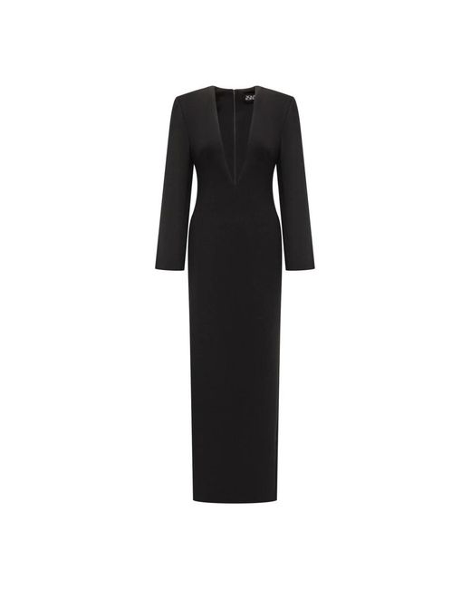 Solace London Black Maxi Dresses