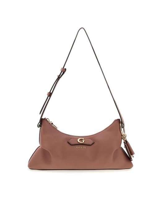 Guess Brown Shoulder Bags