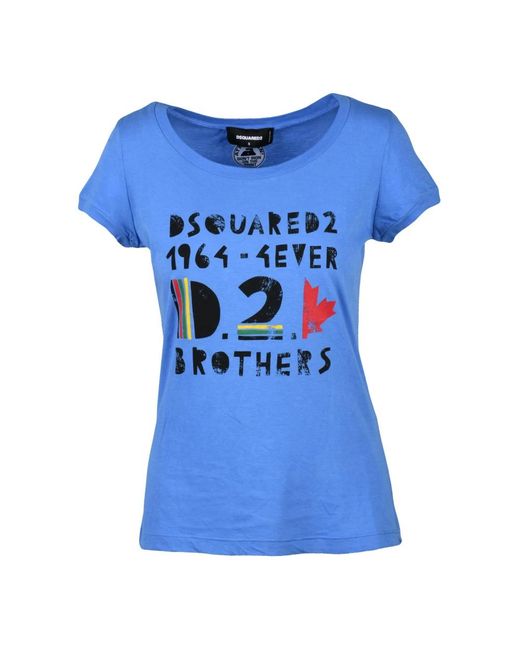 DSquared² Blue T-Shirts