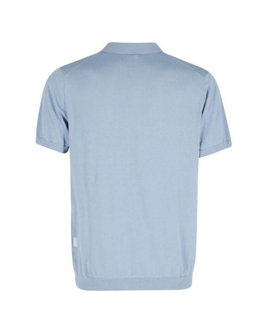 People Of Shibuya Blue Polo Shirts for men