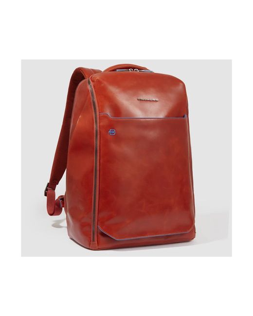 Piquadro Personalisierbarer Laptop- Und Ipad-Rucksack in Red für Herren