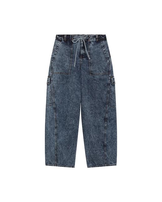 Alaïa Blue Loose-Fit Jeans