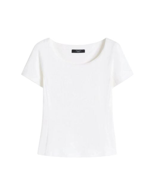 Weekend by Maxmara White T-Shirts