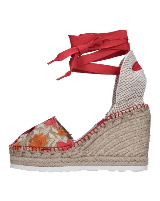 Fabi Red Wedges