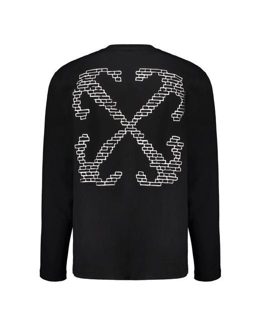 Long Sleeve Tops Off-White c/o Virgil Abloh de hombre de color Black