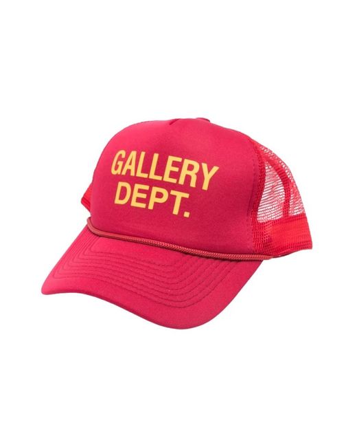 Caps di GALLERY DEPT. in Red da Uomo