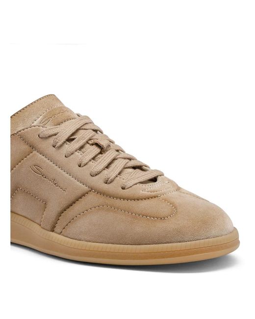 Santoni Sneaker Dbs Oly in Brown für Herren