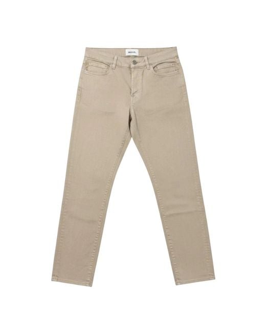 Siviglia Natural Slim-Fit Trousers for men