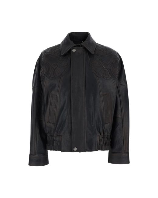 Golden Goose Deluxe Brand Black Leather Jackets