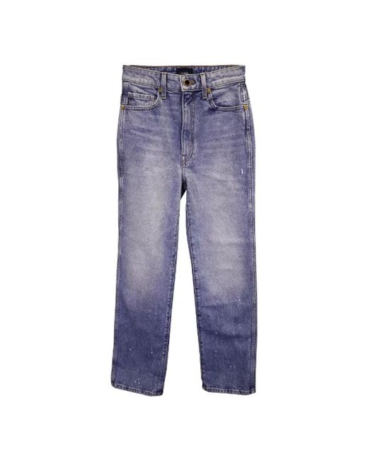 Jeans > straight jeans Khaite en coloris Blue