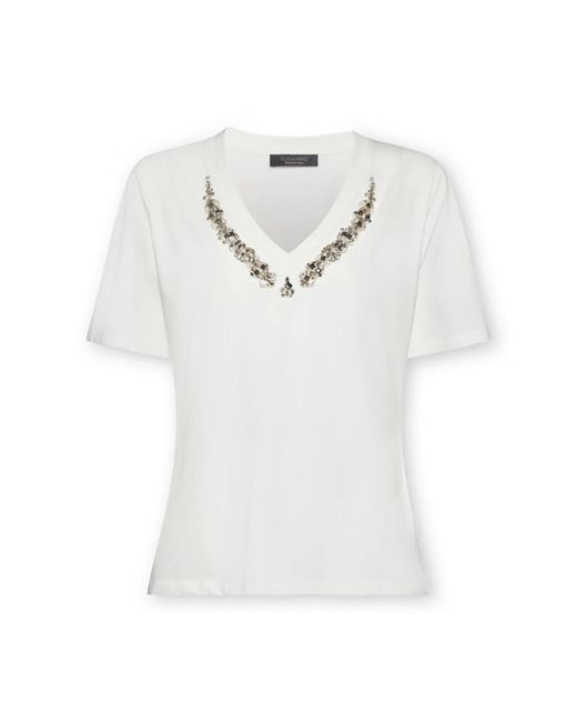 Elena Miro White T-Shirts