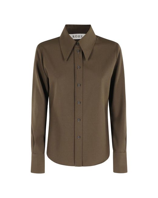 Shirts Rohe de color Green