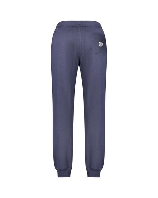 North Sails Blue Sweatpants for men