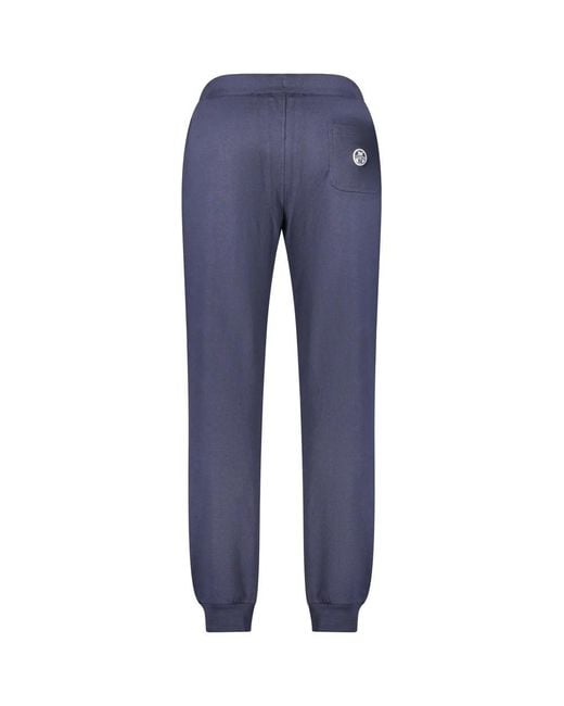 North Sails Blue Sweatpants for men