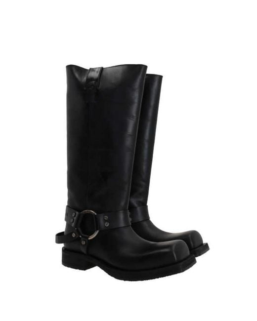 Acne Black High Boots