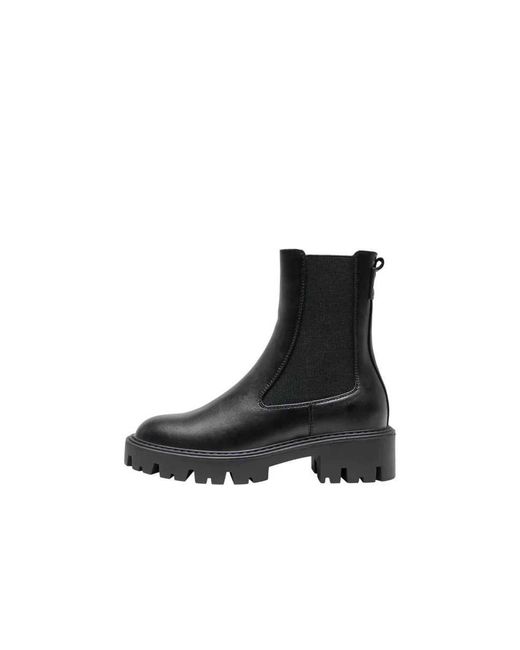 ONLY Black Chelsea Boots